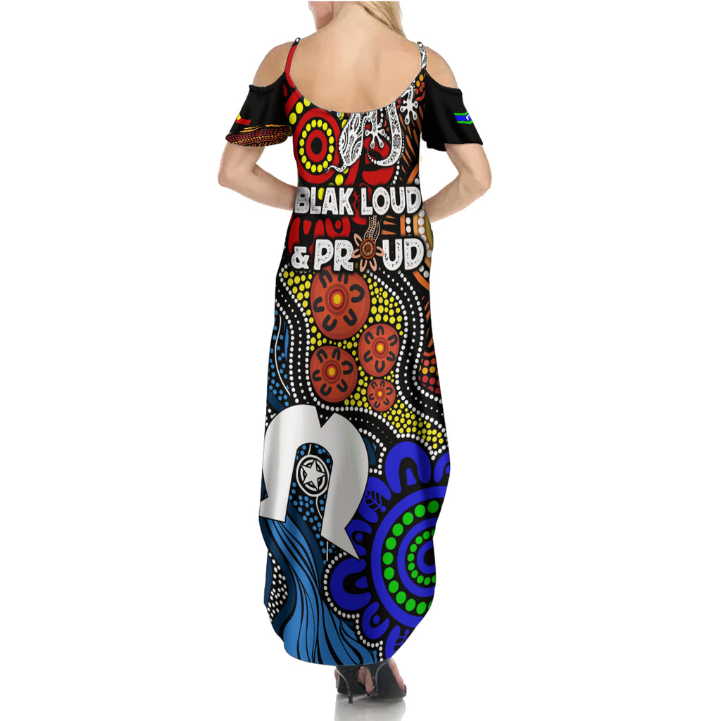 NAIDOC Week 2024 Indigenous Summer Maxi Dress Keep The Fire Burning
