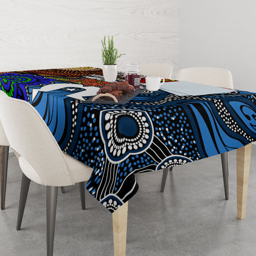 NAIDOC Week 2024 Indigenous Tablecloth Keep The Fire Burning