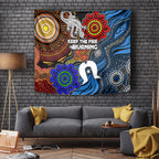 NAIDOC Week 2024 Indigenous Tapestry Keep The Fire Burning