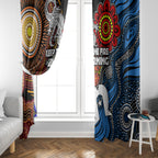 NAIDOC Week 2024 Indigenous Window Curtain Keep The Fire Burning
