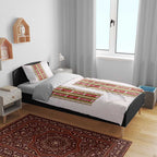 Lithuania Folk Pattern Vytis Motif Bedding Set