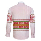 Lithuania Folk Pattern Vytis Motif Family Matching Short Sleeve Bodycon Dress and Hawaiian Shirt