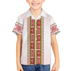 Lithuania Folk Pattern Vytis Motif Hawaiian Shirt