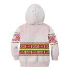Lithuania Folk Pattern Vytis Motif Kid Hoodie