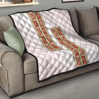 Lithuania Folk Pattern Vytis Motif Quilt