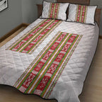 Lithuania Folk Pattern Vytis Motif Quilt Bed Set