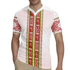 Lithuania Folk Pattern Vytis Motif Rugby Jersey