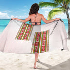 Lithuania Folk Pattern Vytis Motif Sarong