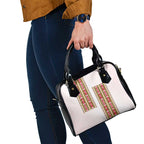 Lithuania Folk Pattern Vytis Motif Shoulder Handbag