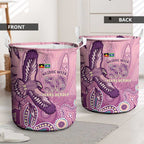 NAIDOC Week - 50 Years Deadly Laundry Basket Pastel Wings