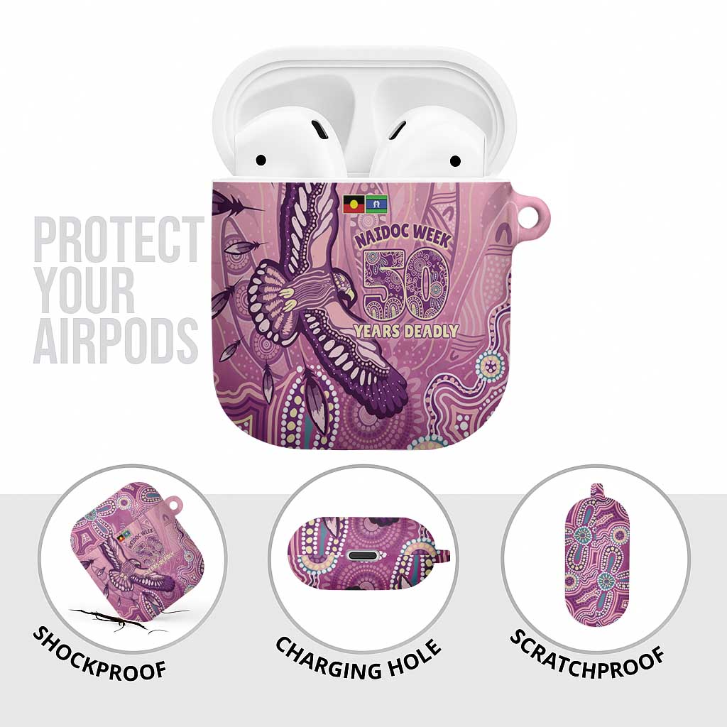 NAIDOC Week - 50 Years Deadly AirPods Case Pastel Wings