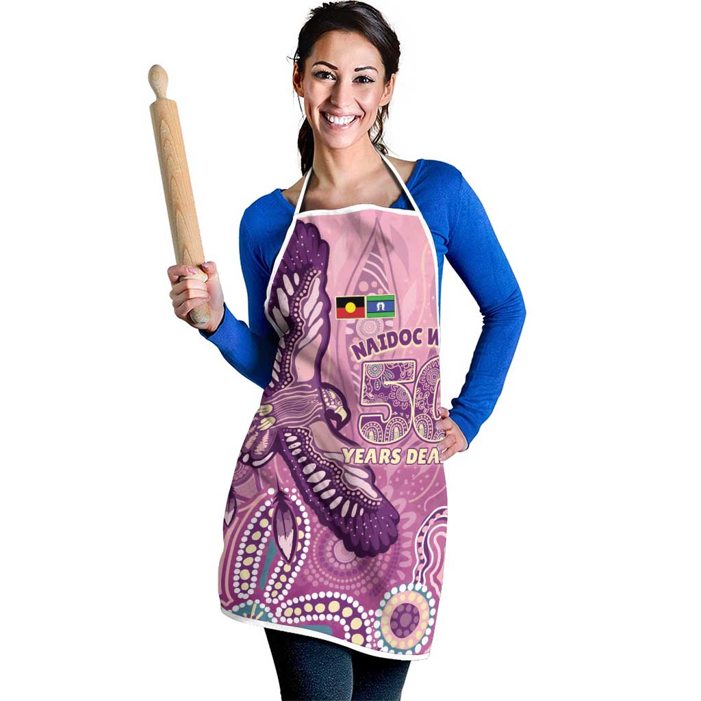 NAIDOC Week - 50 Years Deadly Apron Pastel Wings