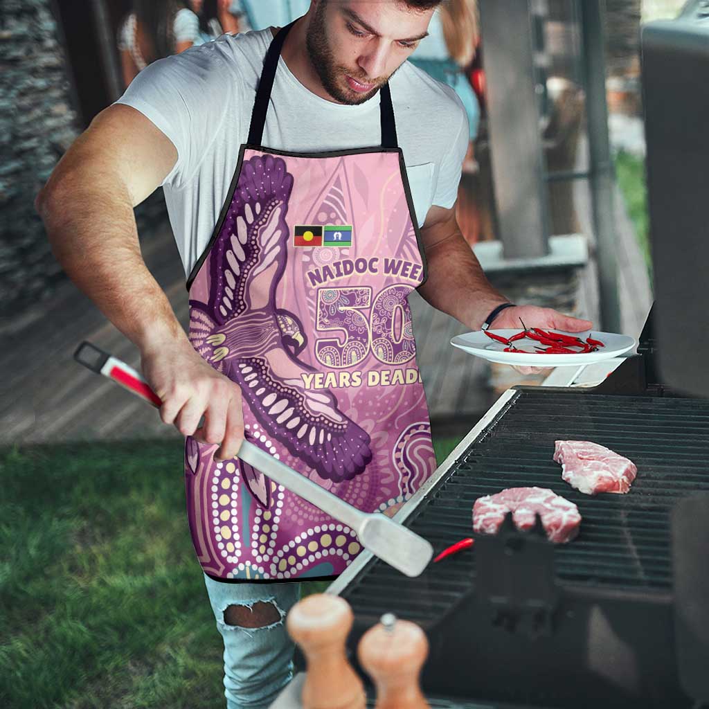 NAIDOC Week - 50 Years Deadly Apron Pastel Wings