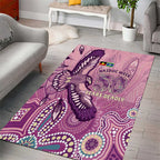 NAIDOC Week - 50 Years Deadly Area Rug Pastel Wings