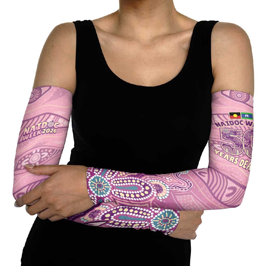 NAIDOC Week - 50 Years Deadly Arm Sleeves Pastel Wings