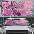 NAIDOC Week - 50 Years Deadly Auto Sun Shade Pastel Wings