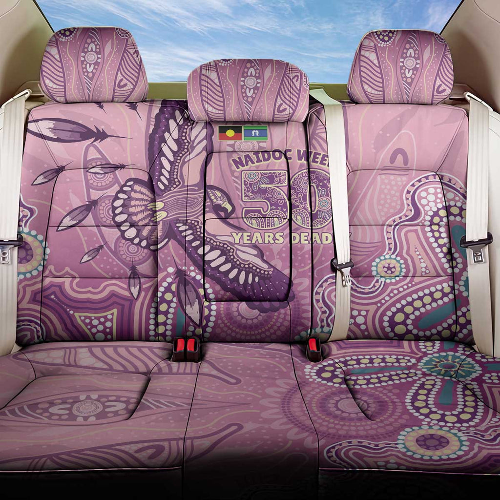 NAIDOC Week - 50 Years Deadly Back Car Seat Cover Pastel Wings