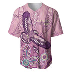 NAIDOC Week - 50 Years Deadly Baseball Jersey Pastel Wings