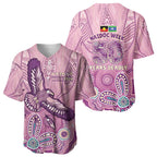 NAIDOC Week - 50 Years Deadly Baseball Jersey Pastel Wings