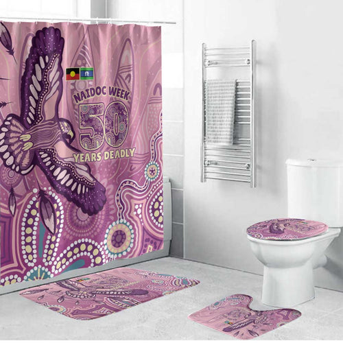 NAIDOC Week - 50 Years Deadly Bathroom Set Pastel Wings