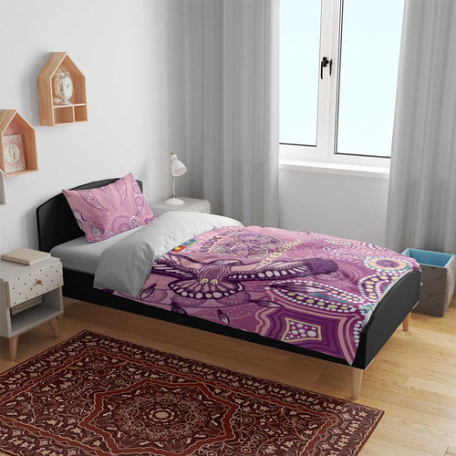 NAIDOC Week - 50 Years Deadly Bedding Set Pastel Wings