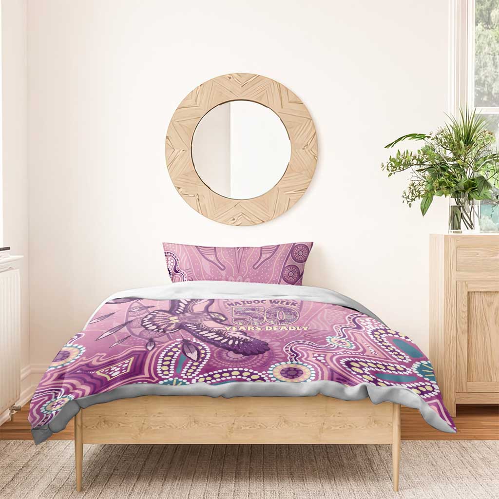 NAIDOC Week - 50 Years Deadly Bedding Set Pastel Wings
