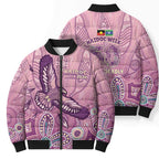 NAIDOC Week - 50 Years Deadly Bomber Puffer Jacket Pastel Wings