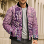 NAIDOC Week - 50 Years Deadly Bomber Puffer Jacket Pastel Wings