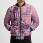 NAIDOC Week - 50 Years Deadly Bomber Puffer Jacket Pastel Wings