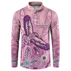 NAIDOC Week - 50 Years Deadly Button Sweatshirt Pastel Wings