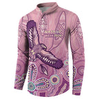 NAIDOC Week - 50 Years Deadly Button Sweatshirt Pastel Wings
