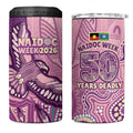 NAIDOC Week - 50 Years Deadly 4 in 1 Can Cooler Tumbler Pastel Wings