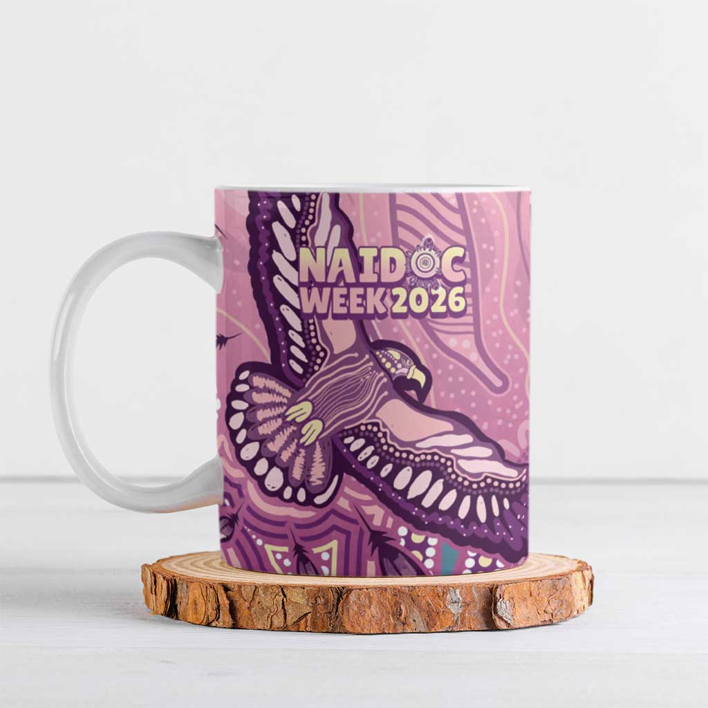 NAIDOC Week - 50 Years Deadly Ceramic Mug Pastel Wings