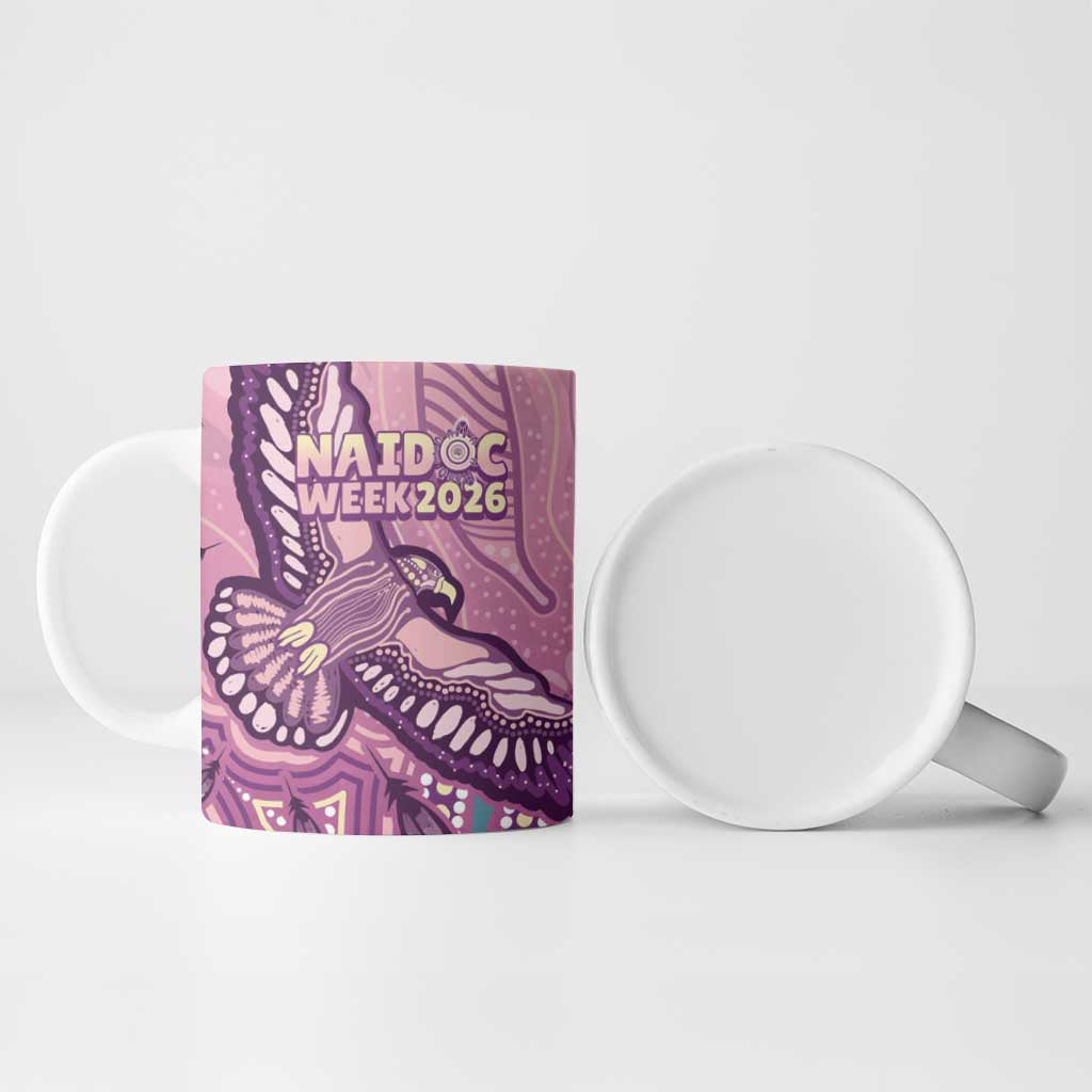 NAIDOC Week - 50 Years Deadly Ceramic Mug Pastel Wings