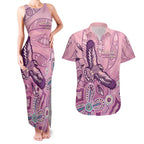 NAIDOC Week - 50 Years Deadly Couples Matching Tank Maxi Dress and Hawaiian Shirt Pastel Wings