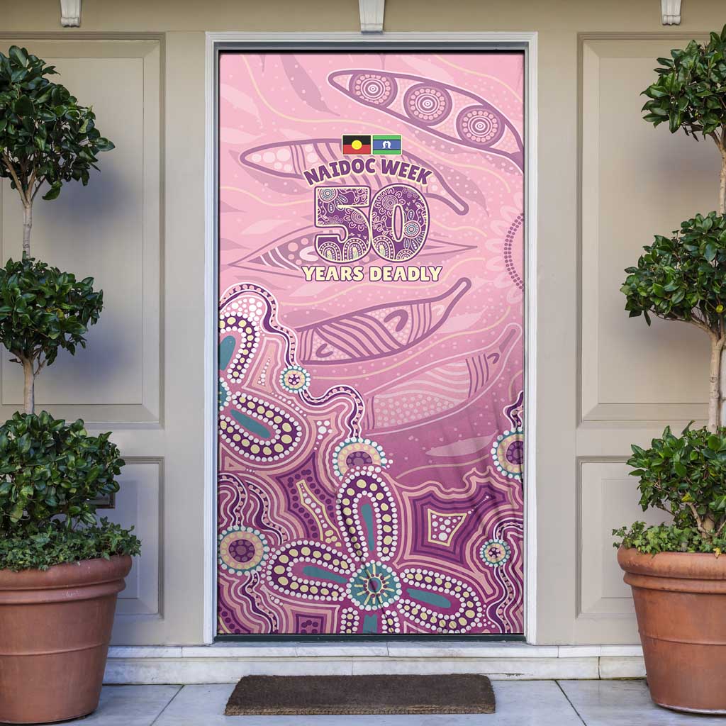 NAIDOC Week - 50 Years Deadly Door Cover Pastel Wings