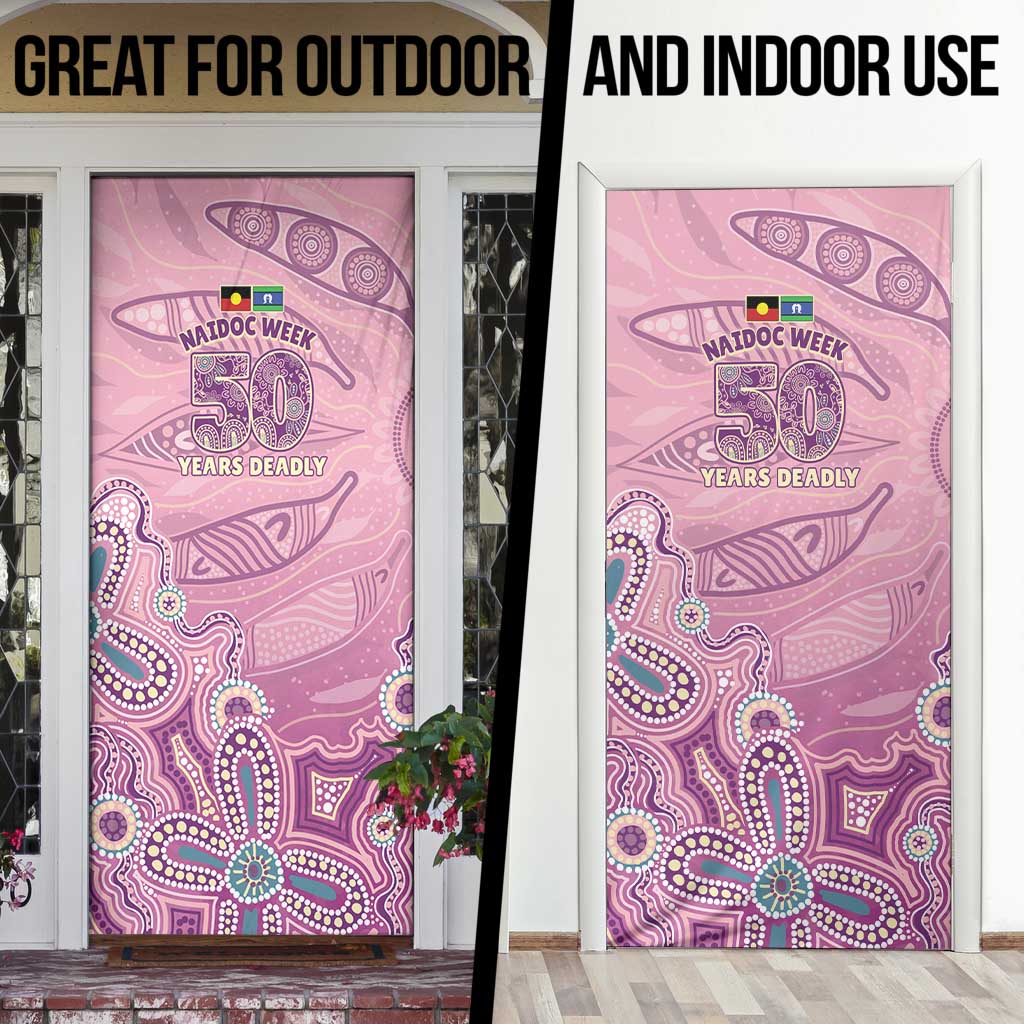 NAIDOC Week - 50 Years Deadly Door Cover Pastel Wings
