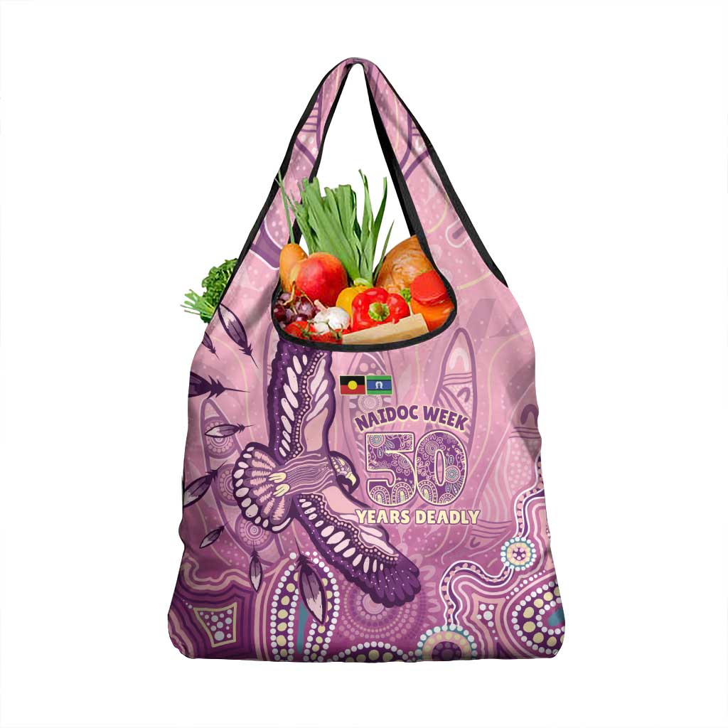NAIDOC Week - 50 Years Deadly Grocery Bag Pastel Wings