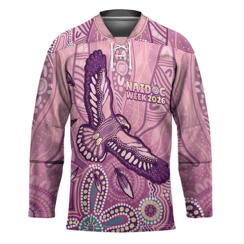 NAIDOC Week - 50 Years Deadly Hockey Jersey Pastel Wings