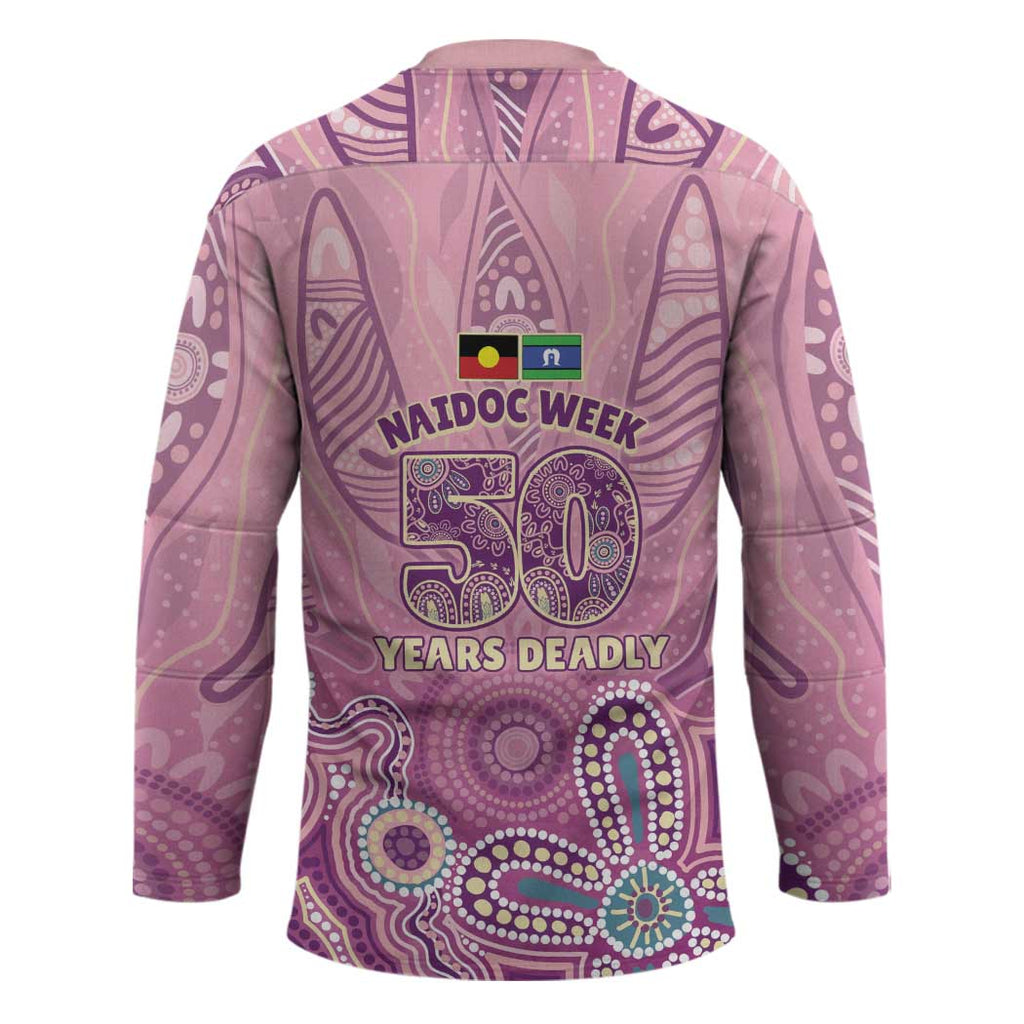 NAIDOC Week - 50 Years Deadly Hockey Jersey Pastel Wings