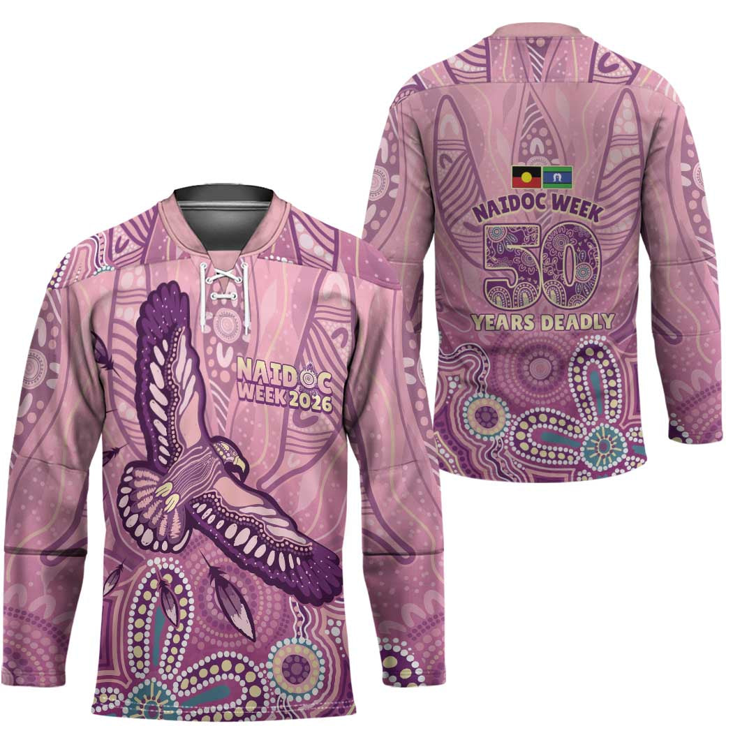 NAIDOC Week - 50 Years Deadly Hockey Jersey Pastel Wings