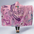 NAIDOC Week - 50 Years Deadly Hooded Blanket Pastel Wings