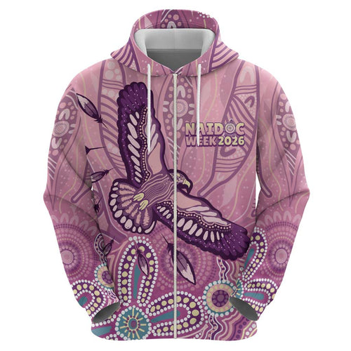 NAIDOC Week - 50 Years Deadly Hoodie Pastel Wings