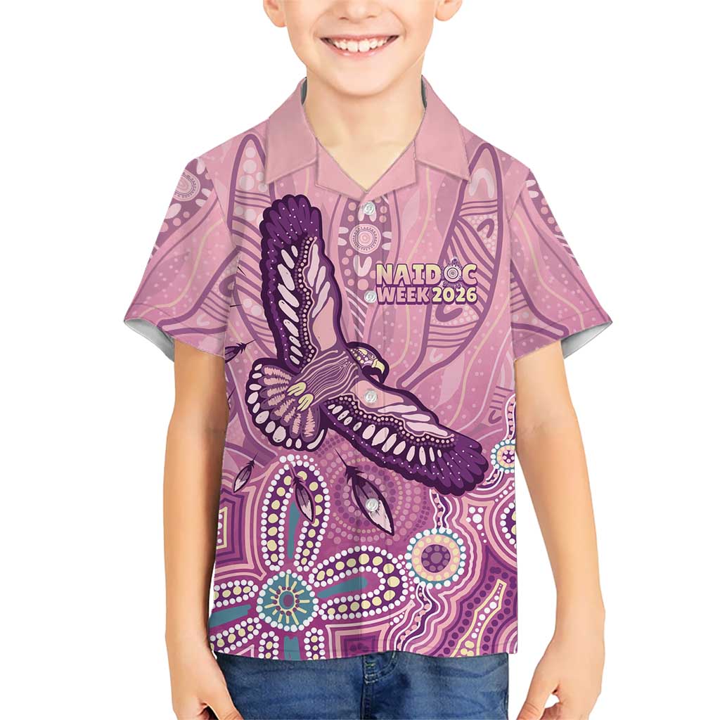 NAIDOC Week - 50 Years Deadly Kid Hawaiian Shirt Pastel Wings