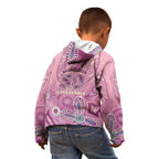 NAIDOC Week - 50 Years Deadly Kid Hoodie Pastel Wings