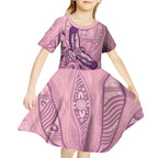 NAIDOC Week - 50 Years Deadly Kid Short Sleeve Dress Pastel Wings