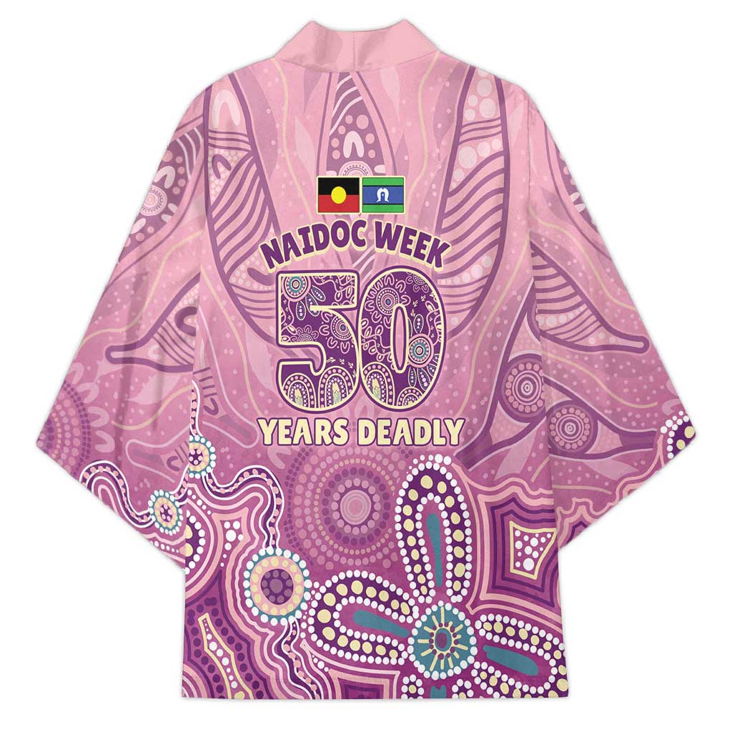 NAIDOC Week - 50 Years Deadly Kimono Pastel Wings