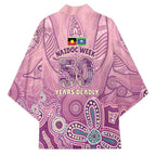 NAIDOC Week - 50 Years Deadly Kimono Pastel Wings