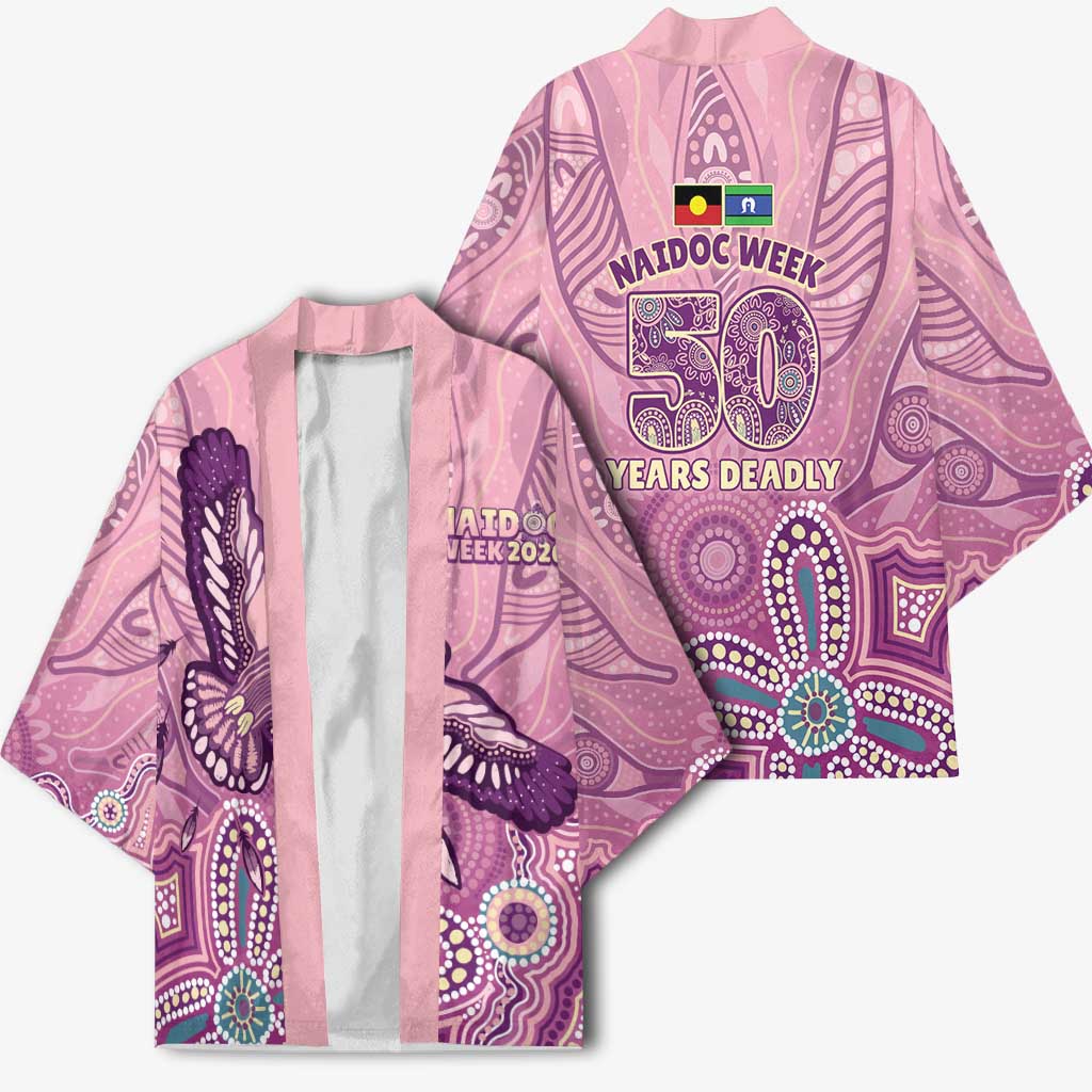 NAIDOC Week - 50 Years Deadly Kimono Pastel Wings