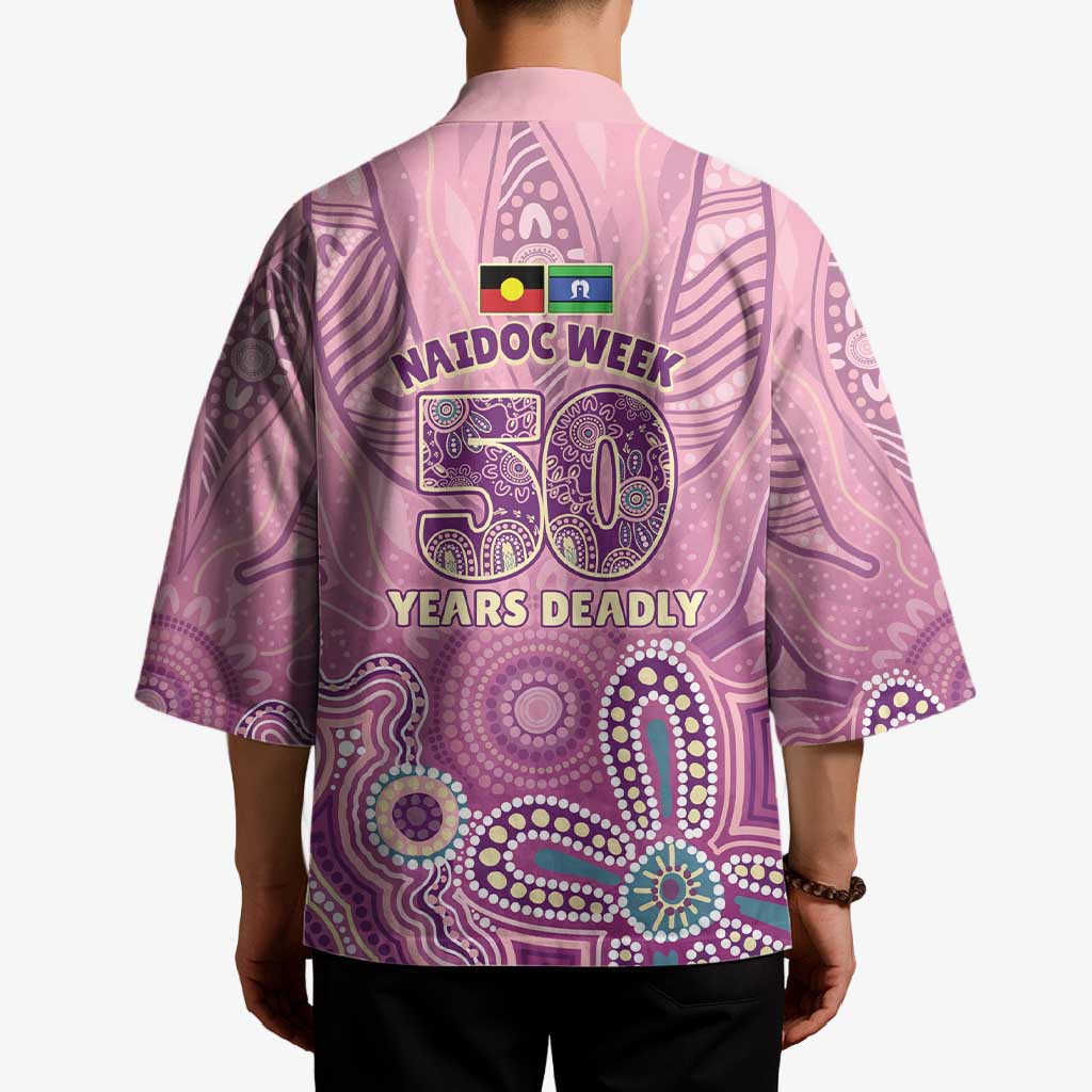 NAIDOC Week - 50 Years Deadly Kimono Pastel Wings